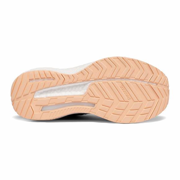 SAUCONY WOMEN'S HURRICANE 23 SNEAKER, BLACK/ROSE, 10 - Picture 6 of 6